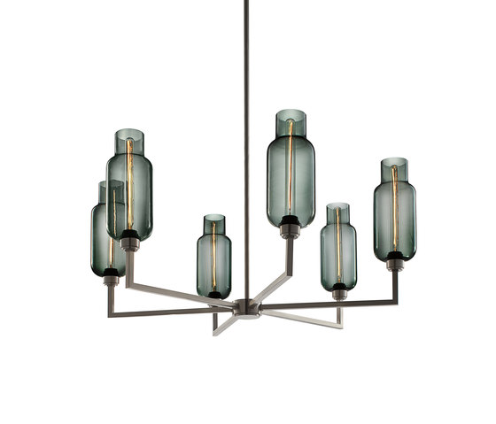 Quill 6 Modern Chandelier | Lampadari | Niche