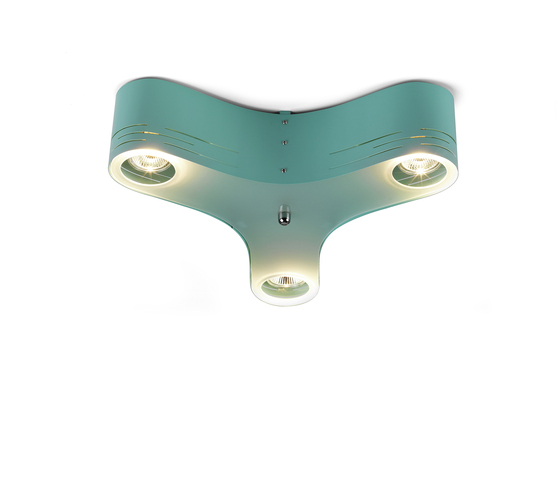 Clover 12C Ceiling light turquoise | Lampade plafoniere | Bsweden