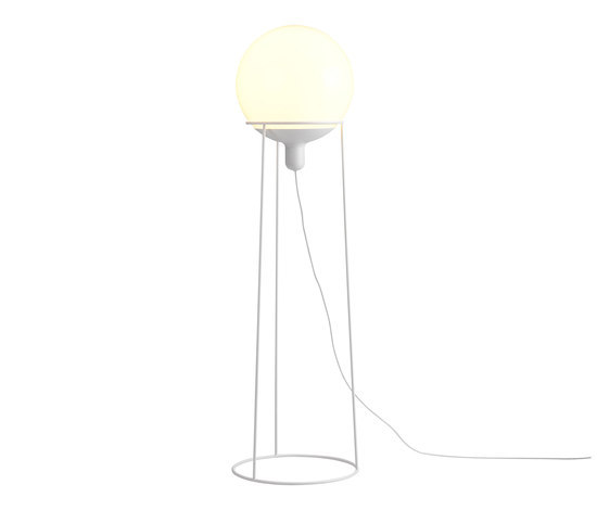 Dolly 36 floor lamp white | Free-standing lights | Bsweden