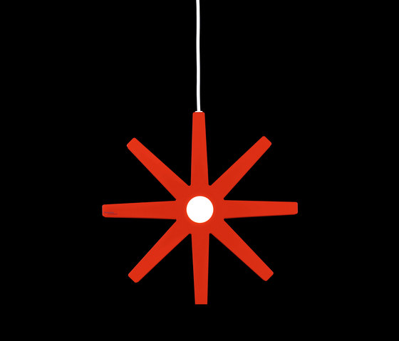 Fling 33 pendant small red | Lámparas de suspensión | Bsweden