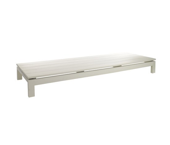 Kos Laquered Daybed Footrest | Sun loungers | Tribù