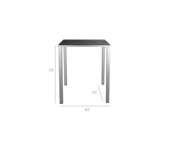 Mystral High bar table | Standing tables | Tribù