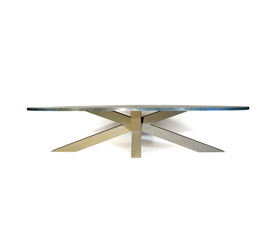 Crosstable 4-Beam Zinc | Dining tables | ZinX