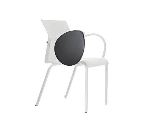 Iron Arm Chair w/Writing Tablet | Chairs | Segis