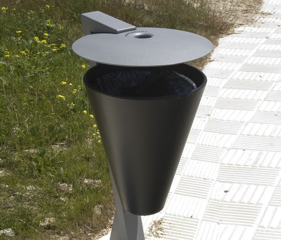 Sloper Litter bin 35 | Waste baskets | Onn Outside