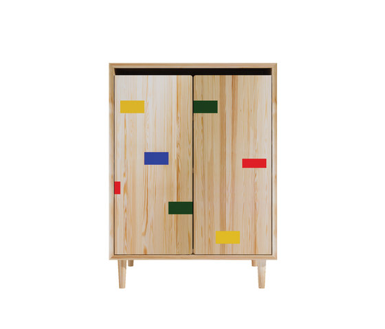 Gymnasium pine wood baseline | Sideboards | Mater