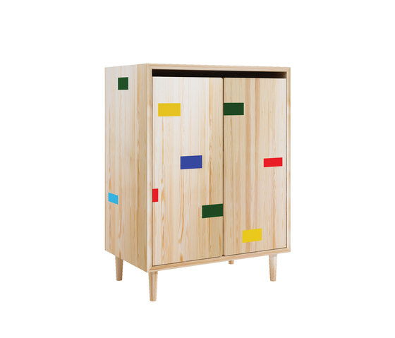 Gymnasium pine wood baseline | Sideboards / Kommoden | Mater