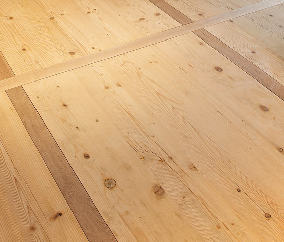 FIR Vulcano wide-plank wormy brushed | natural oil | Planchers bois | mafi