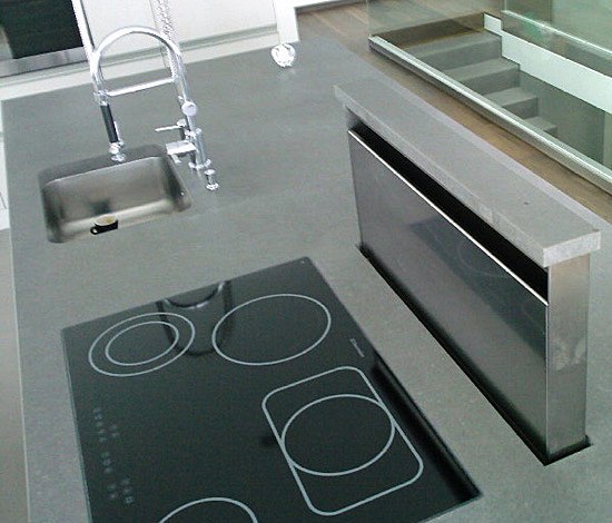 kitchen worktop | Concrete panels | OGGI Beton