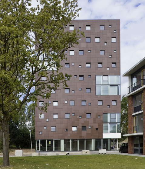 concrete skin | Blok 1: Dormitory in Arnheim | Panneaux de béton | Rieder