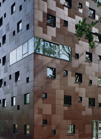 concrete skin | Blok 1: Dormitory in Arnheim | Concrete panels | Rieder