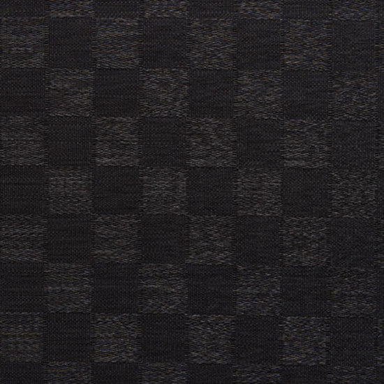Horsehair Check 003 Black | Tejidos tapicerías | Maharam