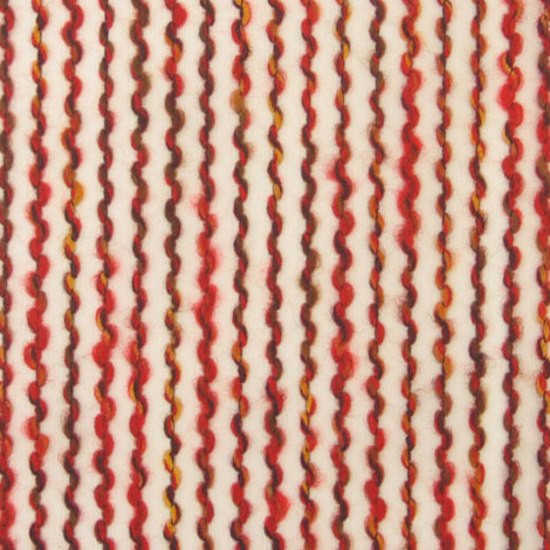 Ply Tweed Stripe Scarlet Frost 001 Unique | Tissus d'ameublement | Maharam