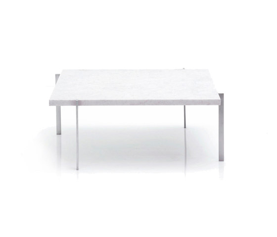 PK61A™ | Coffee table | Marble | Satin brushed stainelss steel base | Coffee tables | Fritz Hansen
