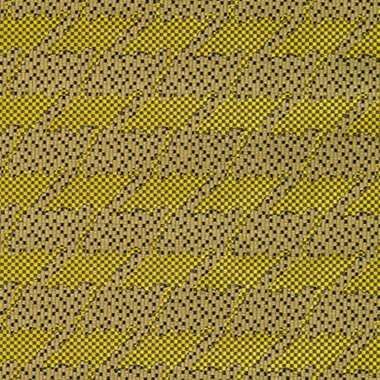 Repeat Classic Houndstooth 001 Lemon | Upholstery fabrics | Maharam