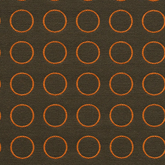 Repeat Dot Ring 008 Sienna Reverse | Upholstery fabrics | Maharam