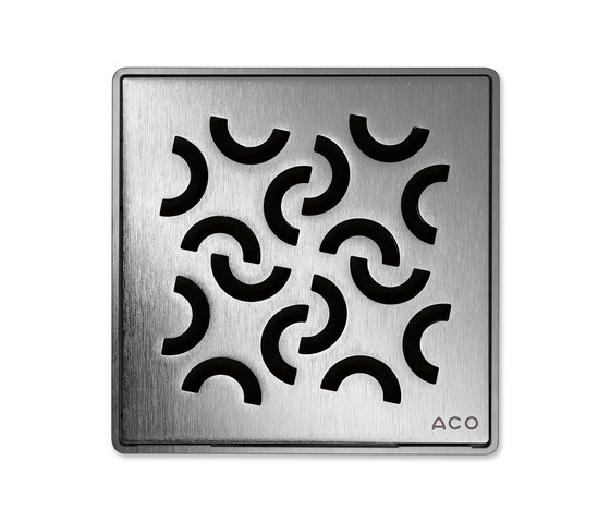 ACO ShowerDrain Badablauf eckig Curl | Plate drains | ACO Haustechnik