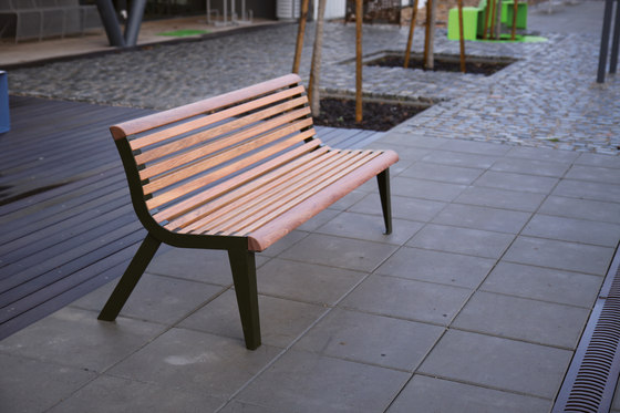 diva | Park bench with backrest | Panche | mmcité