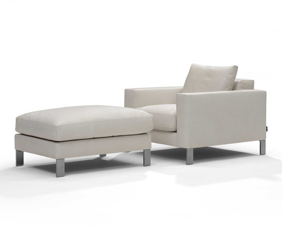 Plaza armchair/footstool | Sillones | Linteloo