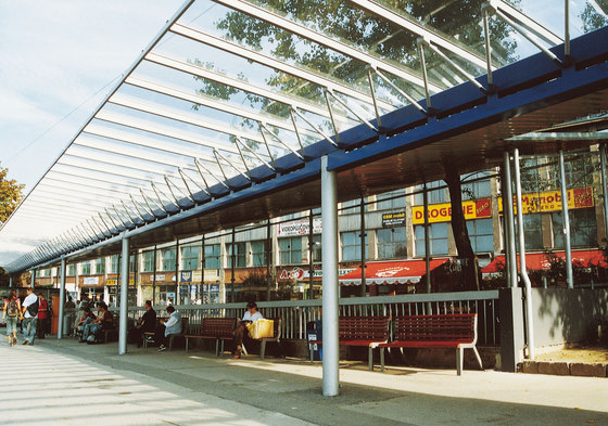 terminal Universal roofing system | Bus stop shelters | mmcité