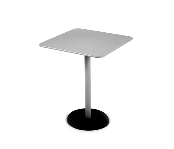 Concorde Square Pedestal Table 57x57cm | Mesas comedor | FERMOB