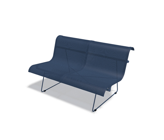 Ellipse Bench 2-seater | Benches | FERMOB