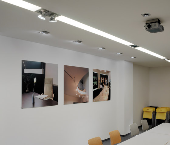 maxi frameless recess light ceiling | Lámparas empotrables de techo | planlicht