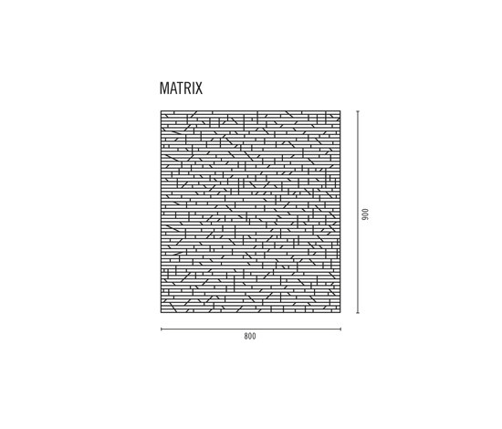 Matrix wall panel | Compuesto mineral planchas | AMOS DESIGN