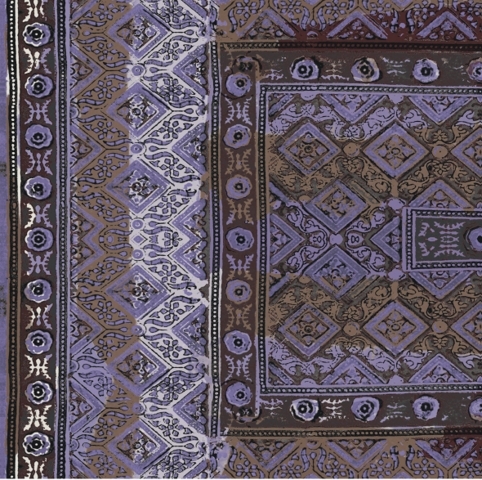 Foulards | Rajasthan VP 683 05 | Revêtements muraux / papiers peint | Elitis