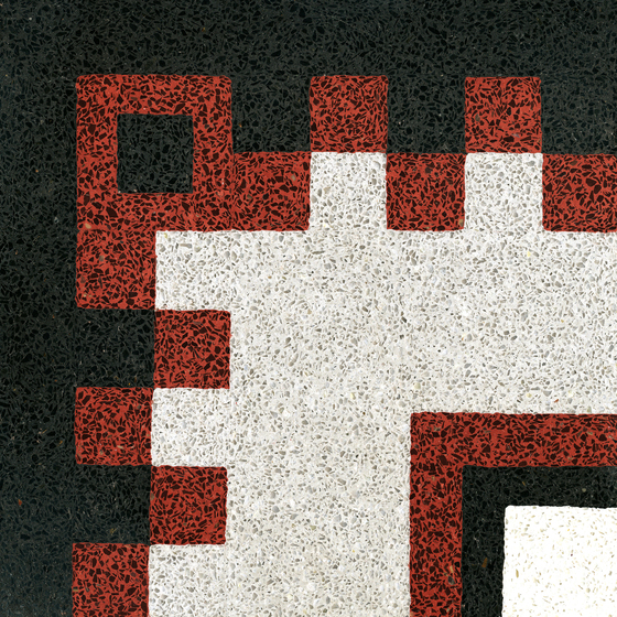 Terrazzo corner tile | Dalles de granito | VIA