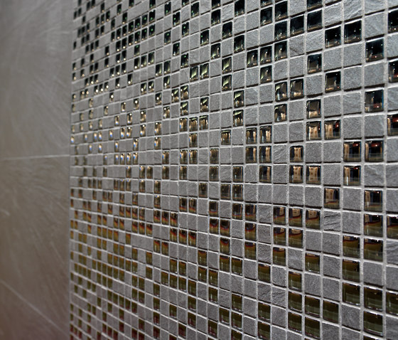 Anciles | Mosaico Anciles-CR Basalto | Mosaïques céramique | VIVES Cerámica