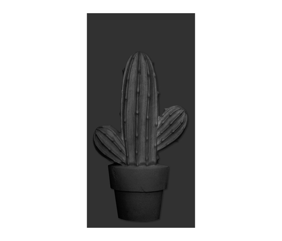 Cactus-A Negro Mate | Piastrelle ceramica | VIVES Cerámica