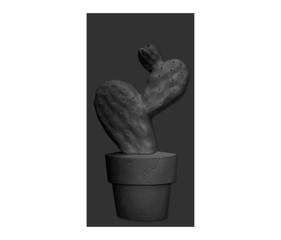 Cactus-C Negro Mate | Carrelage céramique | VIVES Cerámica