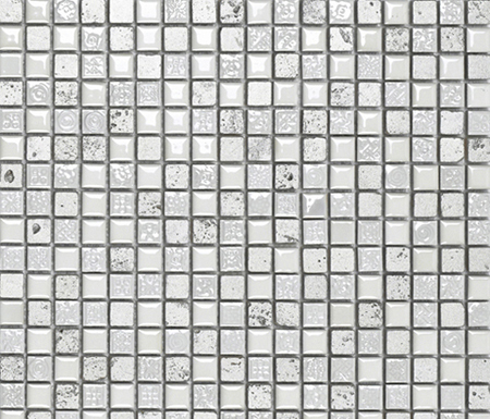 Air White Silver Decor | Ceramic mosaics | Porcelanosa