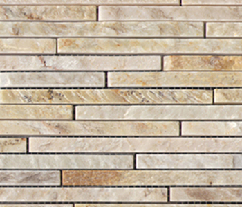 Anticato Mini Strip Lhasa | Natural stone mosaics | Porcelanosa