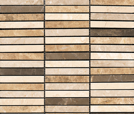 Classico Linear Browns 10 | Naturstein Mosaike | Porcelanosa
