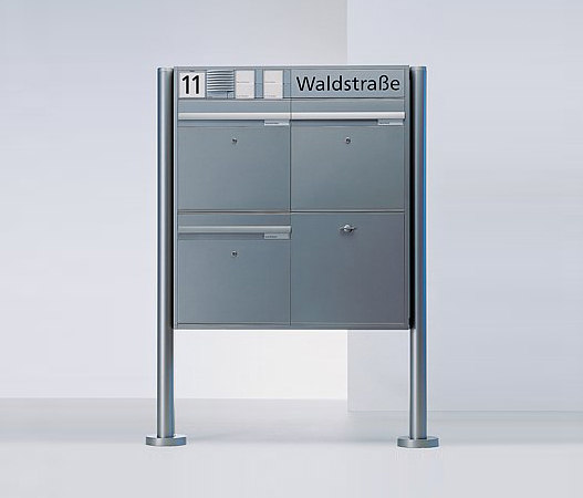 Siedle Vario free-standing letterbox | Mailboxes | Siedle