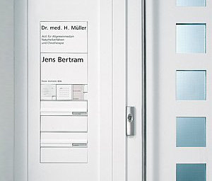 Siedle Vario door panel-mounted letterbox | Mailboxes | Siedle
