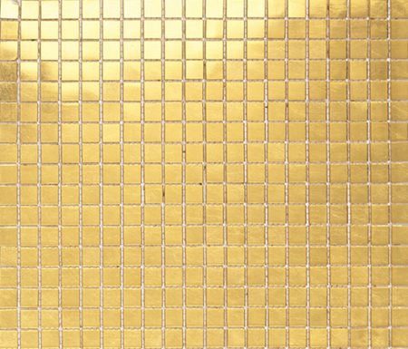 Fashion Gold 1x1 | Glass mosaics | Porcelanosa
