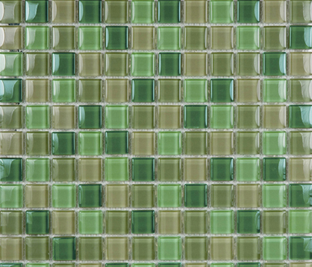 Glacier Mix Verdes 2-3x2-3 | Mosaicos de vidrio | Porcelanosa
