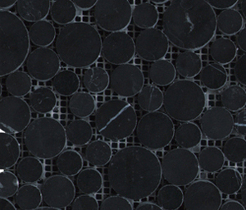 Pulidos Moon Negro Marquina | Mosaici pietra naturale | Porcelanosa