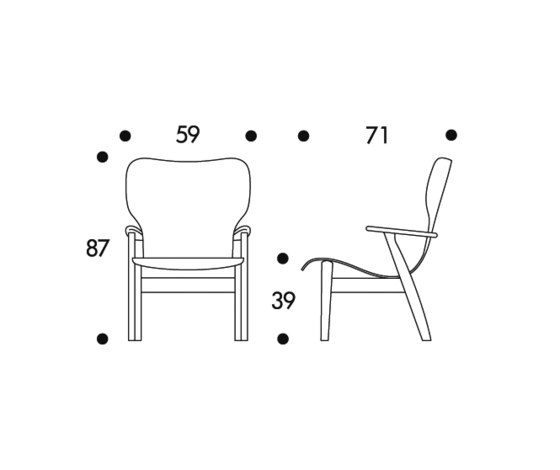 Domus Lounge Chair | Armchairs | Artek