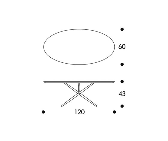 Ovalette Table | Couchtische | Artek