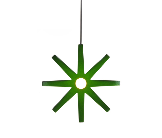 Fling 33 pendant small green | Lámparas de suspensión | Bsweden