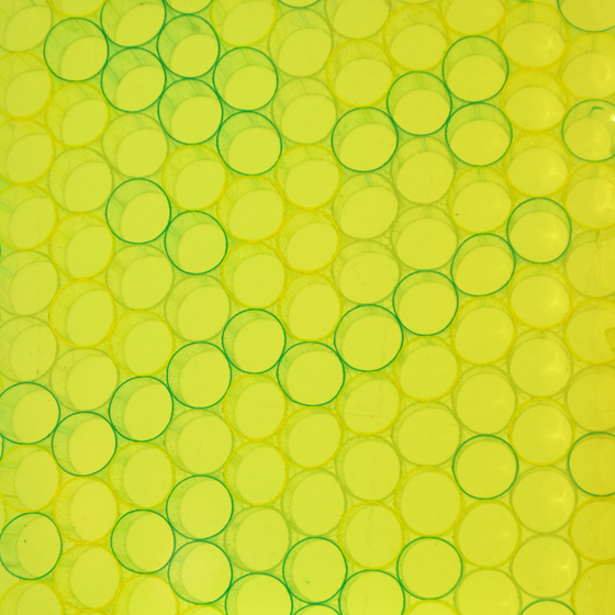 Color yelblue AIR-board® UV PC green 2498 | Planchas de plástico | Design Composite