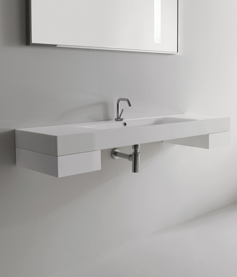 Cento Washbasin + removable drawer | Wash basins | Kerasan