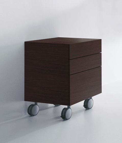 Units Wengè drawers chest with 3 drawers | Wall cabinets | Kerasan