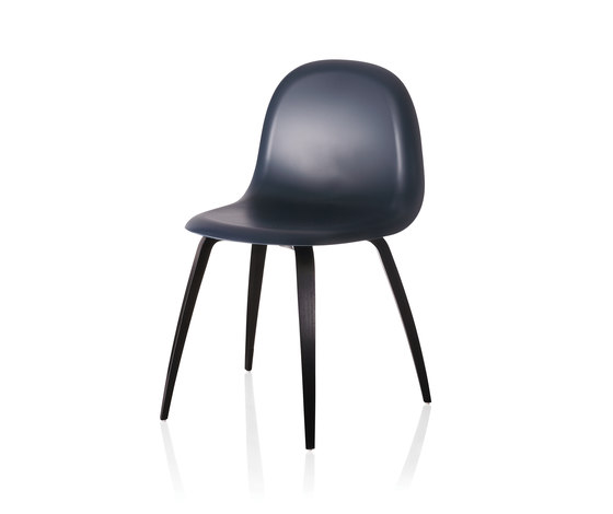 Gubi 3D Chair – Wood Base | Chaises | GUBI