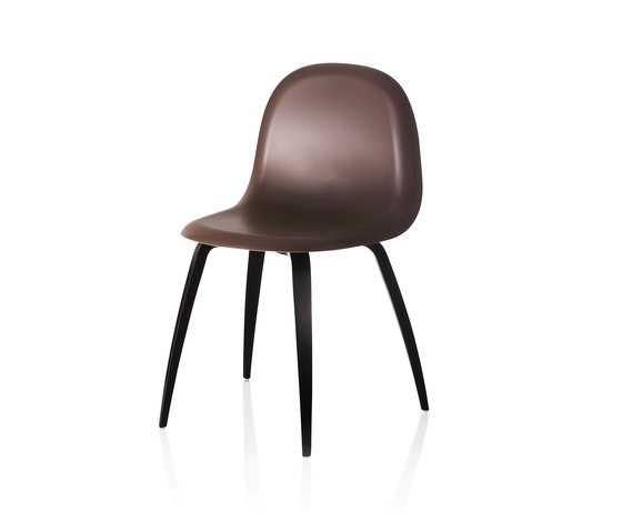 Gubi 3D Chair – Wood Base | Sillas | GUBI