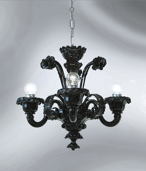 Dolfin - chandelier - 4 lights | Kronleuchter | A.V. Mazzega